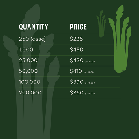 Millennium Asparagus Crowns