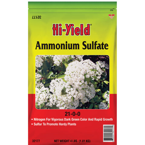 4 lb.  Ammonium Sulfate Fertilizer (21-0-0-22S)